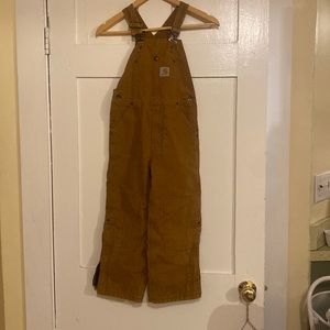 Kids insulated carhartt bib overalls